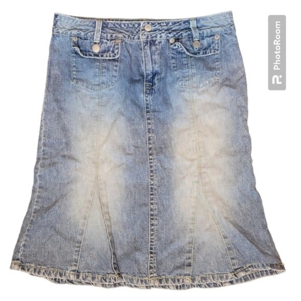 UNIONBAY DENIM SKIRT - 7